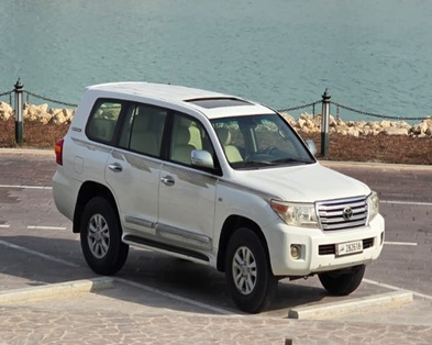 Land Cruiser with driver and Fuel